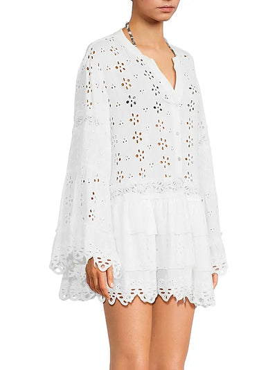 RAMY BROOK WHITE SHORTE DRESS