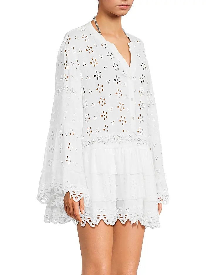 RAMY BROOK WHITE SHORTE DRESS