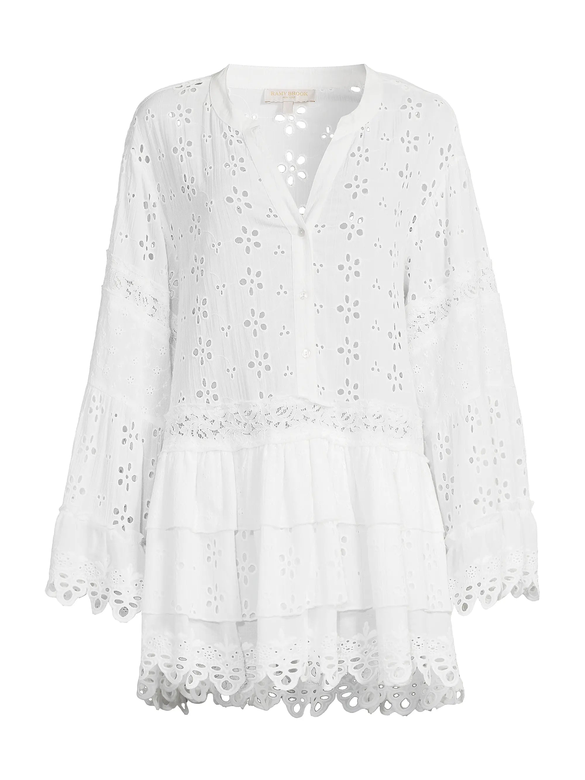 RAMY BROOK WHITE SHORTE DRESS