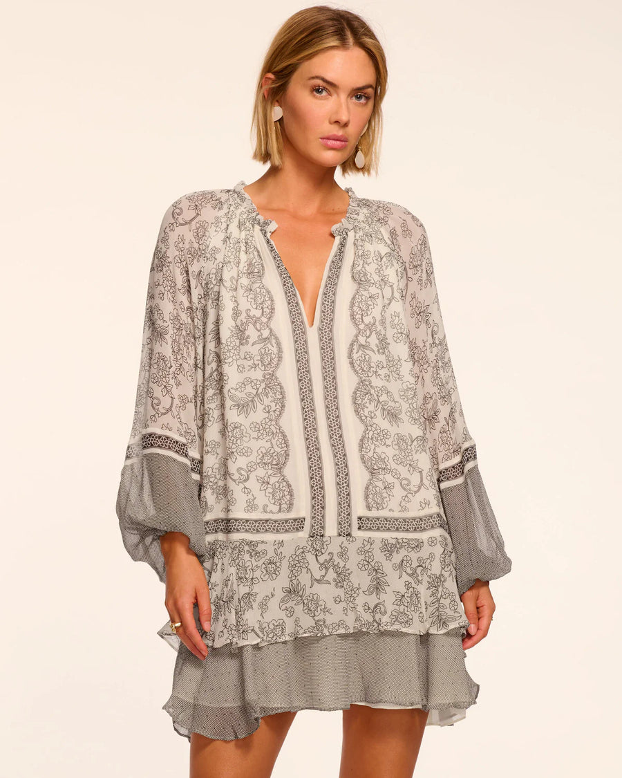 RAMY BROOK SILK SHORT DRESS